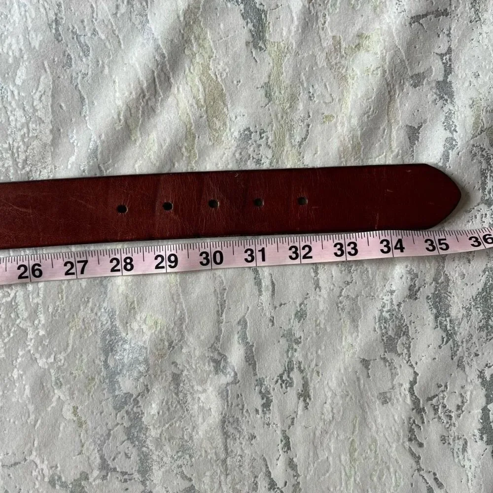 Calvin Klein Italian Saddle leather belt
